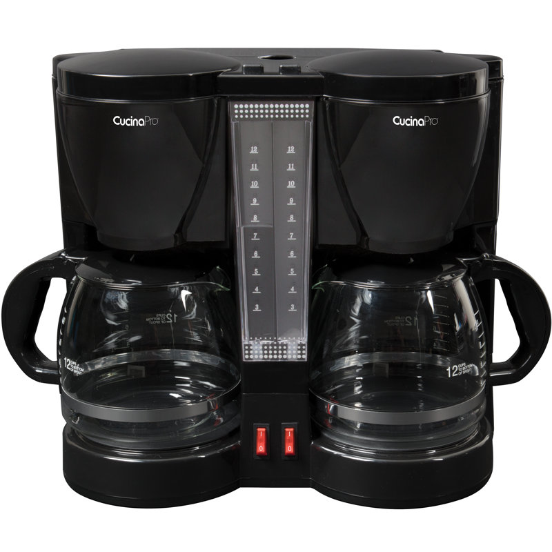 CucinaPro Specialty Electrics Double Carafe Coffee Maker & Reviews
